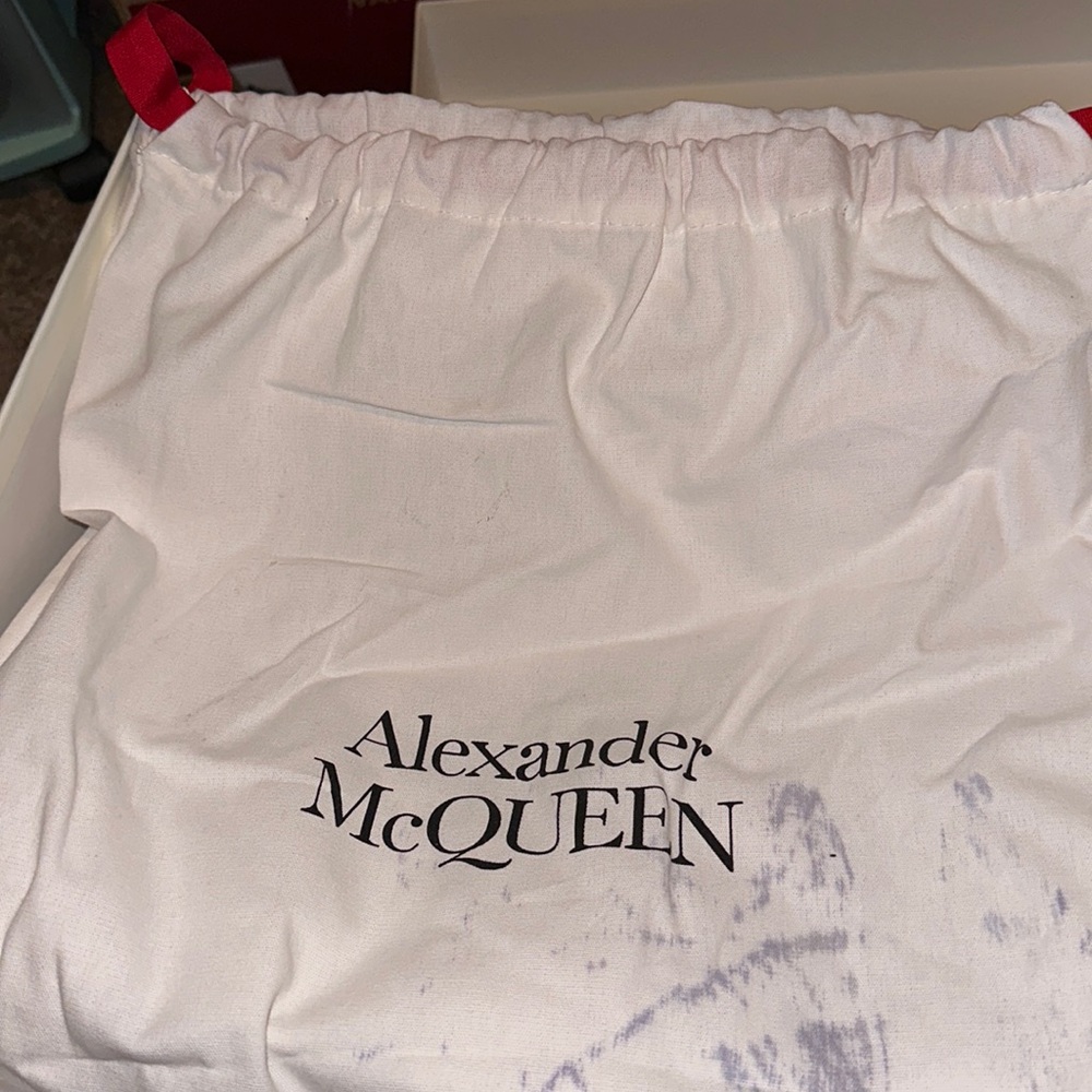 Alexander McQueen Tread Slick lace up black. Flawless condition.